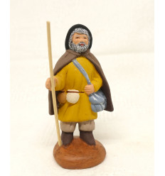 santon pèlerin taille 6- 7cm