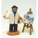 Santon peintre 6-7 cm