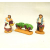 santons les vendangeurs taille 6- 7 cm