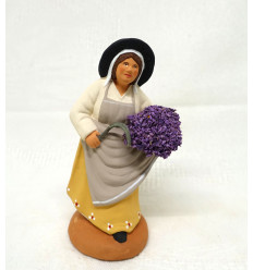 Coupeuse de lavande 9cm