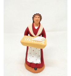 Femme aux calissons 9cm