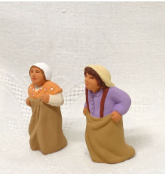 santons course en sac 6/7 CM