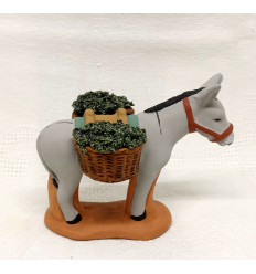 ANE AUX PANIERS D'OLIVES 9 CM