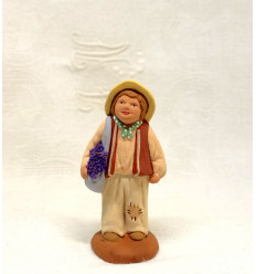 Garçonnet à la lavande 9cm