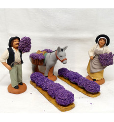 santons lavande 9 cm