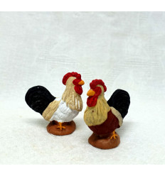 Santon coq 6, 7cm