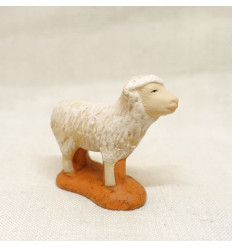 Santon mouton tête en l air 6cm