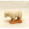 Santon mouton tête droite 6cm