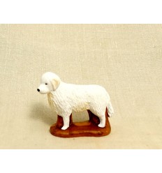 santon chien du berger 9cm